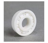Roulement à billes en céramique de zircone, 1 pièce, résistant aux hautes températures et au vide, roulement à gorge profonde autolubrifiant sans huile(R188 3.175mm)