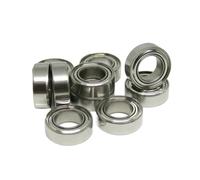 Roulement à billes en céramique hybride Si3N4, 10 pièces, 3x6x2.5 Mm SMR63ZZ CB ABEC7, acier inoxydable, for voitures de course RC MR63Z SMR63 ZZ Z L630ZZ(SMR83C-ZZ 3x8x3mm)