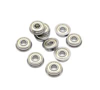 roulement à billes F607ZZ Roulements à billes bride 7x19x6 mm 10 pièces