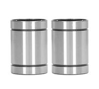 Roulement à billes linéaire LM30UU 30x45x64mm |Faible bruit et haute vitesse pour imprimante 3D/machine CNC |Acier à roulements, haute précision et tolérance à l'abrasion |2 pièces