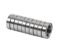 Roulement à billes rigide 6700ZZ à section mince en acier 10x15x4mm 10Pcs