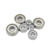 Roulement à billes scellé, 2 Pièces MR52 2x5x2mm Roulement À Billes Miniature Gorge Profonde(MR128 8x12x3.5mm)