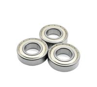 Roulement à billes scellé à gorge profonde 6205 ZZ ABEC-7, 25 x 52 x 15 mm, 2 pièces, avec blindage métallique, 6205ZZ 6205-2Z