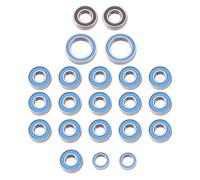 Roulement à billes scellé Pour Tamiya Pour CC-02 1/10 Accessoires De Mise À Niveau Voiture RC, Pièces Modifiées, Kit Roulements Billes Scellés En Caoutchouc, 22