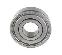 Roulement à billes SKF 6002 ZZ (2Z) pour arbre 15mm (15x32x9mm) - Roulement à billes à une rangée - Joint des deux côtés, 15 x 32 x 9 mm, 1