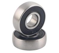 Roulement à billes sphérique à Arc circulaire externe CS200 201 202 203, couvercle en caoutchouc Double face, 1 pièce(CS203 17X40X12)