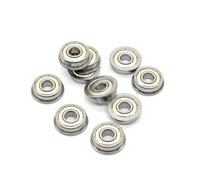 Roulement à bride F604ZZ 4 x 12 x 4 mm, pièces d'imprimante 3D, 10 pièces