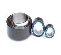 Roulement à rotule radiale, 1 pièce, GE20FW-2RS 20X42X25 GE25 FW-2RS 25X47X28 GE30FW-2RS 30X55X32, roulement œil de poisson(GE30FW-2RS 30X55X32)