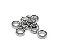 Roulement à rotule sphérique 10 pièces S6702 RS roulement en acier inoxydable ABEC-715 * 21 * 4mm 6702-2RS roulements à billes