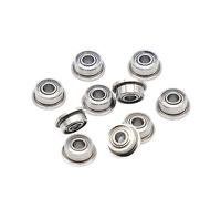 Roulement à rotule sphérique Lot de 10 roulements à bride blindés en métal miniatures MF52ZZ MF62ZZ MF63ZZ MF74ZZ MF83ZZ MF84ZZ MF93ZZ(Mf105zz-5x10x4)