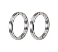 Roulement à rotule sphérique Lot de 2 roulements à billes blindés à paroi ultra fine ABEC-1 608 6700-6710ZZ(6702 15x21x4mm)