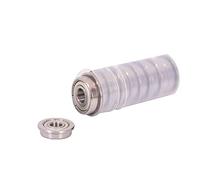 Roulement à rotule sphérique Lot de 50 roulements à bride miniatures à paroi mince blindés en métal MF52ZZ MF62ZZ MF63ZZ MF74ZZ MF83ZZ MF84ZZ à MF148ZZ(MF106ZZ 6x10x3mm)