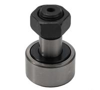 Roulement à rouleaux à aiguilles type goujon suiveur de came avec boulon fileté pour applications de mouvement linéaire, complément complet à double rangée pour compatible avec la série CF (CF16)