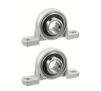 Roulement à semelle Roulement d'insertion de bloc d'oreiller monté sur boule intérieure en alliage de Zinc, diamètre d'alésage Non Standard de 19mm 22mm 2/4 pièces(KP004 19MM,4pcs)