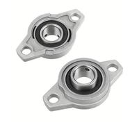 Roulement à semelle Roulement d'insertion de bloc d'oreiller monté sur boule intérieure en alliage de Zinc, diamètre d'alésage Non Standard de 19mm 22mm 2/4 pièces(KFL004 22MM,2pcs)