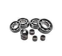 roulement boite de vitesses + cage aiguilles 50 a boite voca racing pour minarelli am6 2011+