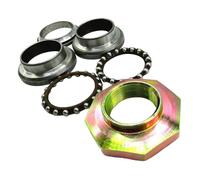 Roulement colonne direction Kit Bagues Roulement Tige Direction 6x Pour PW50 PW 50 1972-2001 2002 2003 2004 2005 2006 2007 2008 2009 2010 2011 2012 2013