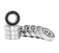 Roulement colonne direction Pour Roulement 6900-2RS Pour ABEC-1 10 Pièces 10x22x6 Mm Section Mince Métrique 6900 2RS Roulements À Billes 6900RS 61900