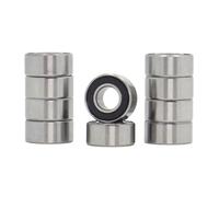 Roulement colonne direction Roulements 685-2RS 5x11x5mm (10 Pièces) À Bride ABEC-1, Billes 685RS L-1150VV