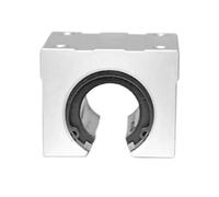 Roulement coulissant linéaire standard, bloc en aluminium | Circlip externe d'arbre(1PC)