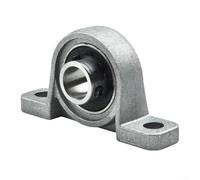 Roulement de bloc d'oreiller en alliage de zinc pour KP08, rouleau sphérique d'arbre à billes d'alésage de 8 mm, unité de logement pour bandes transporteuses et machines