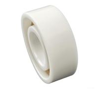 Roulement de bobine de zircone 11x5x4mm pour Abu pour bobine de zircone | Matériau en zircone, taille 11 x 5 x 4 mm, réduit la friction, moulage lisse, finition de couleur blanche