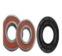 Roulement de joint d'eau, Compatible for LG, 37 76 9.5 10 6305 6306 | Roulements joint d'eau pour arbre de machine à laver à tambour(1Set)