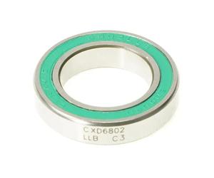 Roulement de moyeu Enduro Bearings BB CXD 6802 LLB C3 (15x24x5mm) radial abec-5 XD-15 Ceramic-Hybrid (C3)