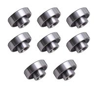 Roulement de Roue 608 2rs Noir en Acier, Lot de 8 pour Skateboard
