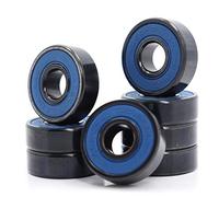 Roulement de roue de patin à roulettes en ligne ABEC-9 608 2RS Roulements à billes de skateboard antirouille 608 RS 608RS Arbre scellé rouge 8x22x7mm