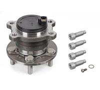 Febi bilstein 102267 Jeu de roulements de roue avec moyeu de roue et anneau d'impulsion en ABS