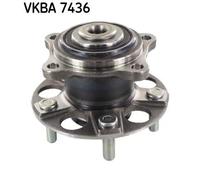 SKF Kit de roulement de roue VKBA 7436 pour Mitsubishi Grandis arrière avec capteur ABS