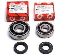 ROULEMENT D'EMBIELLAGE + Joint Cyclo P2R Adaptable Peugeot 103 (KIT 6204+6203 Fag Polyamide C3-Joint Nitrile)
