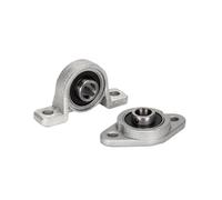 Roulement en alliage de zinc avec siège 8 mm 10 mm 12 mm 20 mm 25 mm 30 mm Support monté sur palier à semelle KP08 KP000 KP001 KP004 KP005 KP006(10Pcs,KP08 8mm)