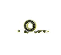 Roulement en céramique hybride 6203, 17x40x12 Mm, ABEC-1 (1 pièce), broche de moteur industriel 6203HC, roulements à billes Si3N4 3NC 6203RS,Capacité de charge élevée