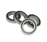 Roulement en céramique hybride en acier inoxydable S6804C-2RS, 20x32x7mm, 1 pièce, 6804 S6804 RS, moyeu de vélo avant et arrière, roulement en céramique(S6803C-2RS 17x26x5mm)