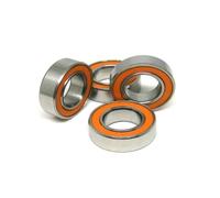 Roulement en céramique hybride en acier inoxydable SMR74 2RS ABEC-7, 10 paquets, 4x7x2.5mm, MR74 SMR74 RS 2OS, roulement de poignée de bobine(SMR148C-2OS 8x14x4mm)