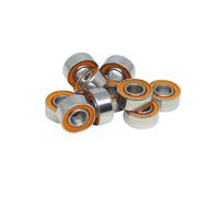 Roulement en céramique hybride S683 2RS 3x7x3mm ABEC-7, 10 paquets, 683 S683C RS 2OS, sans graisse et antirouille, roulement de moulinet de pêche à billes Si3N4(S695C-2OS 5x13x4mm)