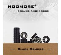 Roulement en céramique noire pour patins de vitesse en ligne patins 7 billes roulement de vitesse d'oxyde pour powerslide pour chaussures de skate de course cityrun 16 roulements