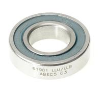 Roulement Enduro 61901 LLU/LLB CN A5 - ABEC 5 Radial Argenté