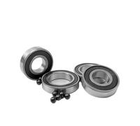 Roulement entièrement en céramique, Roulements En Acier À Roulement Hybride 6800 6801 6802 2RS 6900 6901 6902 6903 15268 173110 Bille Céramique De Nitrure Silicium(6900 10x22x6)