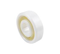 Roulement étanche en céramique de zircone, 1 pièce, boule à gorge profonde à paroi fine 6800 6801 6802 6803 6804 6805 6806 6807 6808 6809CE(6809CE 45X58X7)