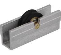Roulement Fenêtre CoulissanteLot de 2 unitésTaille 39 x 14 mmBoîtier Métallique et Roulement à BillesConçu pour les Fenêtres CoulissantesAluminium