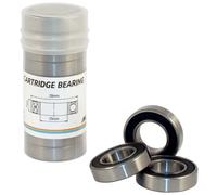 Union Cb-075 6001 2rs Bearings 10 Units Argenté 12 x 28 x 8 mm