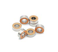 Roulement hybride céramique en acier inoxydable SMR105 2RS CB ABEC-7 LD, 5 x 10 4 mm, sans graisse, à rotation rapide (1 pièce)(1PcsSMR63 3x6x2.5)