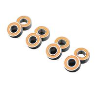 Roulement hybride céramique haute vitesse SMR115 en acier inoxydable MR115 2RS 1150 5 x 11 x 4 mm de diamètre intérieur 5 mm Roulements à billes miniatures(10Pcs)