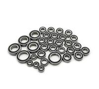 Roulement Jouets Rc pour Axial SCX6 pour JLU pour Wrangler Trail Honcho 4x4 1/6 32 Pièces Complet Roulements Joints Caoutchouc Noir Pré Graissés Voiture Radiocommandée sur Chenilles