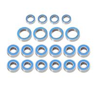 Roulement Jouets Rc Pour Tamiya Pour TT01 Pour TT-01 TT01E TT01D Pour TT02B 1/10 20 Pièces Kit Roulements À Billes Scellés Caoutchouc Voiture Télécommandée Pièces Accessoires Mise À Niveau