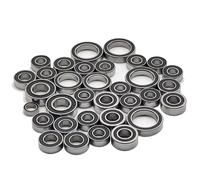 Roulement Jouets Rc pour Traxxas pour E-Revo ERevo 2.0 pour VXL 1/10 33 Pièces Kit Complet De Roulements Pré-graissés Scellé Noir Voiture Télécommandée