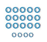 Roulement Jouets Rc pour Traxxas pour Slash pour Stampede pour Rustler pour Bandit 2WD 1/10 19 Pièces Roulements Complet Pièces Détachées Voitures Radiocommandées Accessoires Mise Niveau